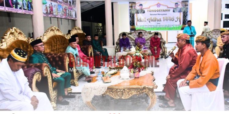 Ketua DPRD Pohuwato Hadiri Sidang Adat Tonggeyamo Penetapan Idul Adha 1446 H