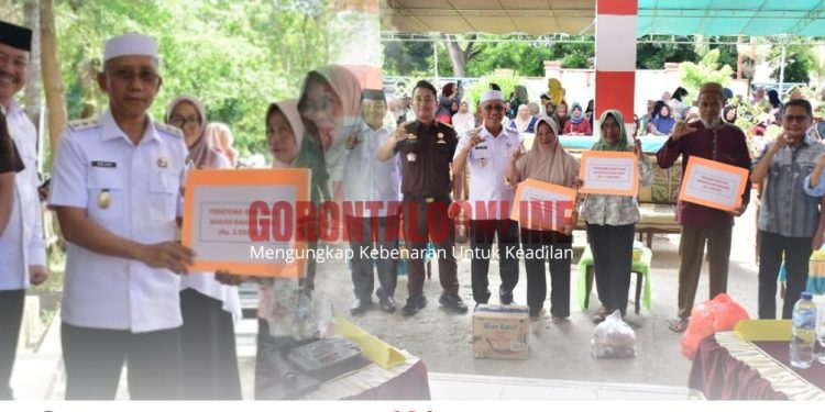 406 Pelaku UMKM Pohuwato Terima Bantuan Modal Usaha dari Pemda
