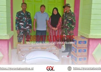 Peduli Korban Banjir, Rizal Pasuma Salurkan Bantuan ke Warga Terdampak di Desa Tuweya