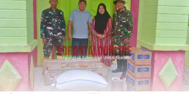 Peduli Korban Banjir, Rizal Pasuma Salurkan Bantuan ke Warga Terdampak di Desa Tuweya