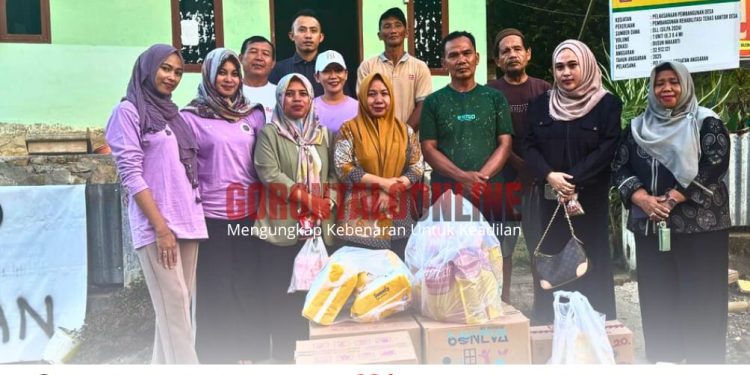 PIAD Pohuwato Salurkan Bantuan untuk Korban Banjir di Desa Tuweya dan Bohusami