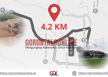Berjarak 4 KM Dari Mapolres Pohuwato, Kades Teratai Akui Ada Aktivitas Pertambangan