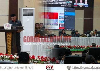 DPRD Gelar Rapat Paripurna, Bahas Nota Pengantar Raperda RPJMD Pohuwato 2025–2029