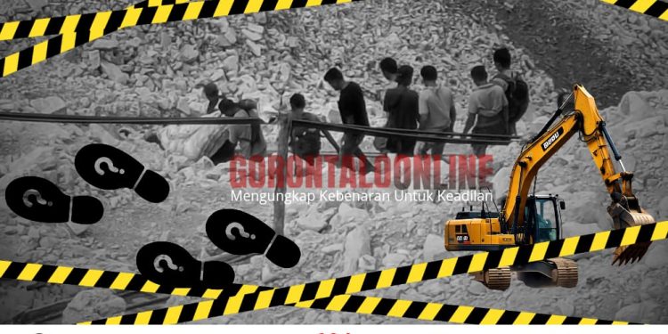 Pemilik Tambang Emas Ilegal Potabo “Diduga” Melarikan Diri,Alat Berat Tak Kunjung Di Amankan Polisi