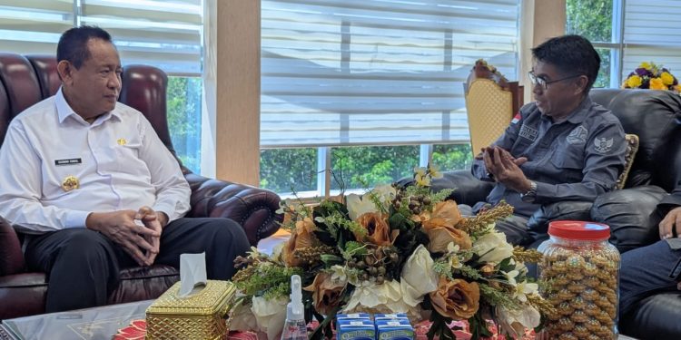 Gubernur Gorontalo Terima Ketum PJS, Bahas UKW Akbar Indonesia Timur