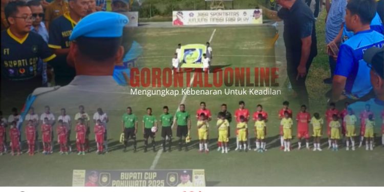 Laga Pembuka Bupati Cup 2025, PS Lemito Bantai Buntulia FC dengan Skor 3-1