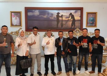 Terima Kunjungan Ketum DPP PJS, Bupati Gorontalo Dukung UKW Akbar se-Intim