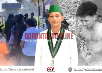 Bentrokan HMI vs Polisi di Mapolres Pohuwato, Satu Massa Terluka