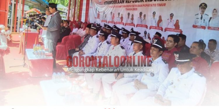 Mohamad Rizky Alhasni Bacakan Teks Proklamasi di HUT RI ke-80