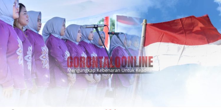 Panua Choir Meriahkan Upacara HUT ke-80 RI di Pohuwato dengan Harmoni Kebangsaan