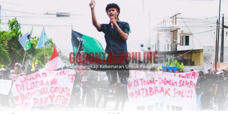 Aliansi Mahasiswa dan Pemuda Pohuwato Gelar Aksi Damai, Kapolres Ikut Kawal Hingga DPRD