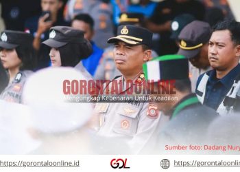 Aksi Damai Mahasiswa dan Pemuda Pohuwato, Kapolres Turun Langsung Kawal Demonstrasi