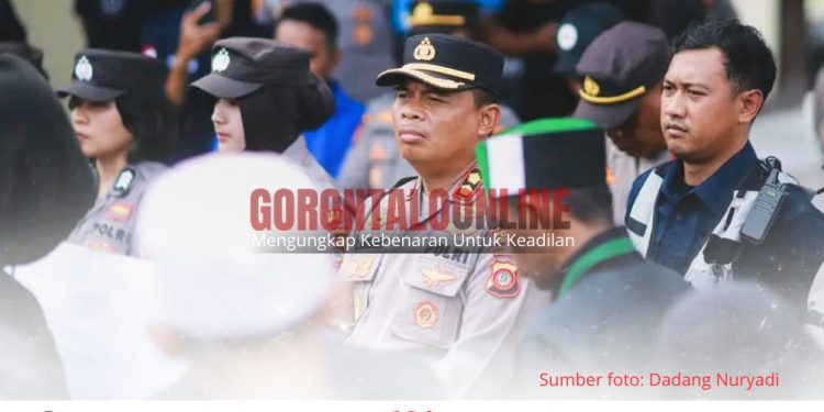 Aksi Damai Mahasiswa dan Pemuda Pohuwato, Kapolres Turun Langsung Kawal Demonstrasi