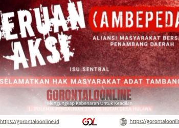 AMBEPEDA Siapkan Aksi Besar di Hulawa, Tuntut Keadilan untuk Rakyat
