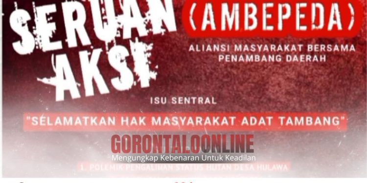AMBEPEDA Siapkan Aksi Besar di Hulawa, Tuntut Keadilan untuk Rakyat
