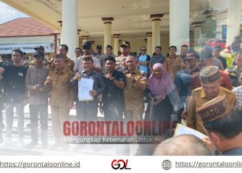 Ketua DPRD Pohuwato Tandatangani Fakta Integritas Terkait Isu Relokasi di Hulawa