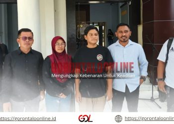 Team HYM Lawyer Dampingi Rizaldi Latif Ajukan Laporan Penganiayaan ke Polres Pohuwato