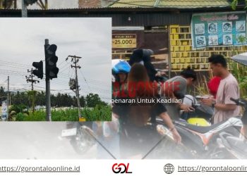 Breaking News: Lampu Lalu Lintas Mati, Dua Kendaraan Bermotor Tabrakan di Perempatan Blok Plan Marisa