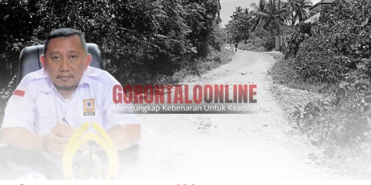 Gegara Efisiensi, Jalan Rusak Di Teratai Tetap Rusak