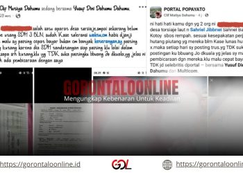 Guru SD di Popayato Diduga Jadi Rentenir, Warga Diper-malukan Lewat Media Sosial