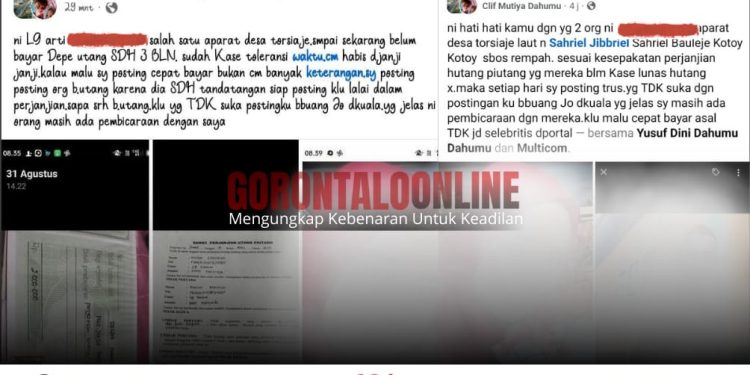 Guru SD di Popayato Diduga Jadi Rentenir, Warga Diper-malukan Lewat Media Sosial