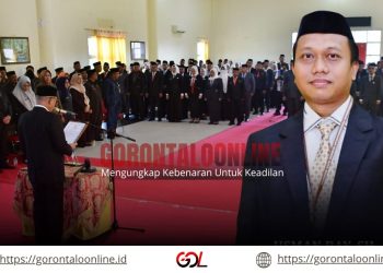 Bupati Pohuwato Saipul A. Mbuinga Lantik 121 Pejabat Baru,Usman Bay S.H Camat Marisa