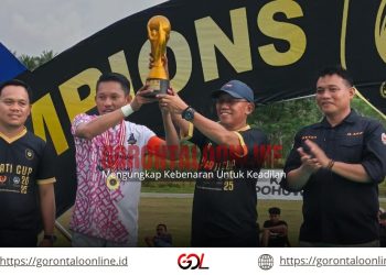 Bupati Cub 2025 Sukses Digelar, Ketupat : Tournamen Tahun Ini Penuh Tantangan tapi Lahirkan Talenta Baru Sepak Bola Pohuwato