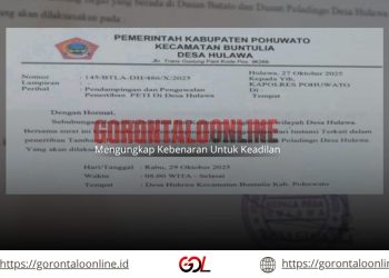 Surat Penertiban Pemerintah Desa Hulawa Tuai Kritik dari Penambang Lokal : Jangan Jadi Pemicu Masalah Baru