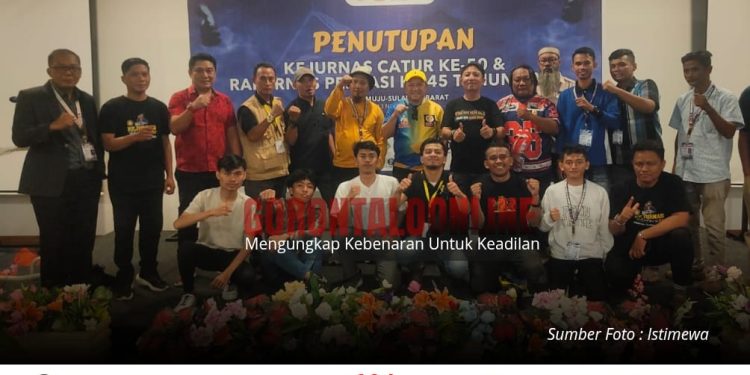 Beni Nento Masuk dalam 12 Atlet Catur Gorontalo Peraih Gelar Kehormatan Dunia di Kejurnas Mamuju 2025