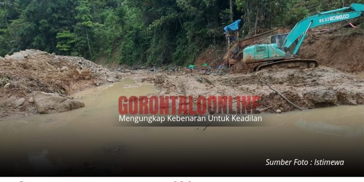 PETI Meluas di Popayato, Sungai Tercemar dan Warga Terancam Krisis Air Bersih