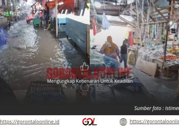 Pasar Marisa Tergenang Air,Kiraman : Air Hujan Muaranya Ke Saluran