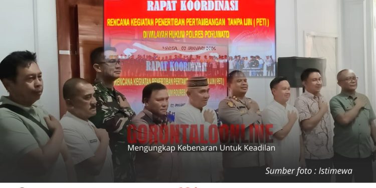 Kapolres Pohuwato : Penertiban Di Awali Dengan Pendekatan Humanis