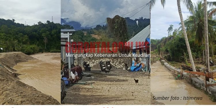 Normalisasi Dan Tanggul Buatan YR Team Mampu Bendung Banjir di Desa Hulawa