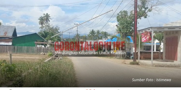 Portal Keluar Masuk Alat Berat Ke Pertambangan Bulangita, Kades Teratai Sebut Inisiatif Masyarakat Setempat