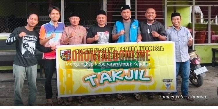Berbagi Di Bulan Suci Ramadhan,YR Team Bersama KNPI Jangkau Ujung Barat Pohuwato