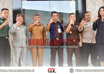 Ketua DPRD Pohuwato Hadiri Kunjungan Kerja Kajati Gorontalo dan Peresmian Aula Basrief Arief