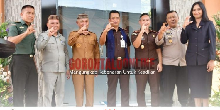 Ketua DPRD Pohuwato Hadiri Kunjungan Kerja Kajati Gorontalo dan Peresmian Aula Basrief Arief