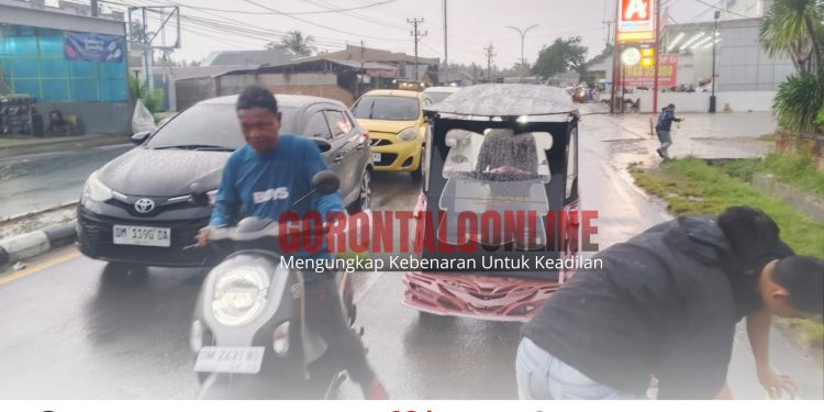 YR Team Kolaborasi Kopi Si Marbot Dalam Lensa, Hujan Tak Jadi Penghalang Berbagi Di Bulan Suci Ramadhan
