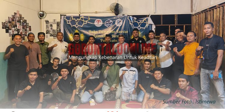 Lebih Dekat Dengan Insan Pers,Beni Nento Bukber Dengan Jurnalis Pohuwato