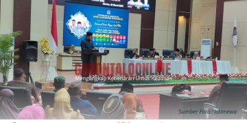 Fraksi Golkar DPRD Pohuwato Soroti Ekspansi Ritel Modern hingga Krisis Air Bersih dalam Paripurna LKPJ 2025