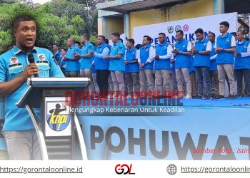 KNPI Pohuwato Resmi Dilantik, Tegaskan Dukungan Investasi Tambang lewat Deklarasi Pemuda Panua