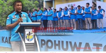 KNPI Pohuwato Resmi Dilantik, Tegaskan Dukungan Investasi Tambang lewat Deklarasi Pemuda Panua