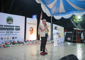 Syarif Mbuinga : Kolaborasi Jadi Modal Utama Suksesnya Open Turnamen Catur Pohuwato Cup 2026