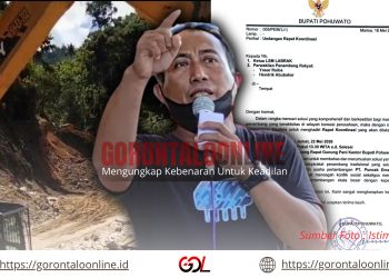Perusahaan Tambang di Pohuwato Diduga Bongkar Paksa Camp Penambang Tradisional,Soni Samoe : Mereka Remehkan Bupati