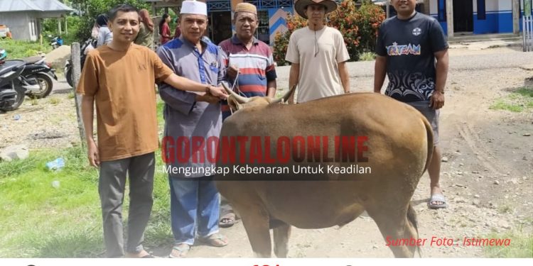 YR TIM Berbagi Hewan Kurban Di Duhiadaa, Abdulrahman Lukum : Akan Kami Salurkan Kepada Masyarakat