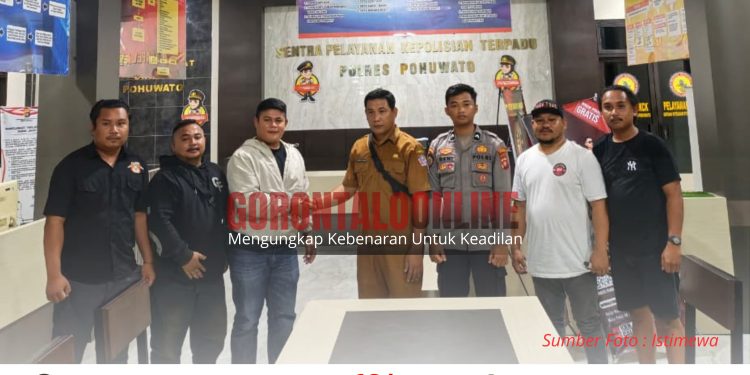 Tim URC Polres Pohuwato Mediasi Selesaikan Selisih Paham Warga vs Debt Collector