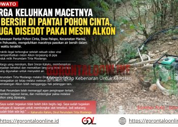 Sedot Air Pakai Alkon,PDAM Tirta Moolango Enggan Beri Saksi Tegas Ke Pemilik Penginapan