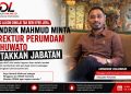Sanksi Dinilai Tak Beri Efek Jera, Hendrik Mahmud Minta Direktur Perumdam Pohuwato Letakkan Jabatan