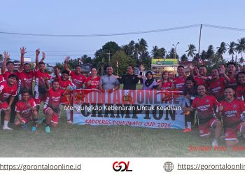 Drama Penalti Warnai Final, Rebah FC Juara Turnamen HUT Bhayangkara ke-80