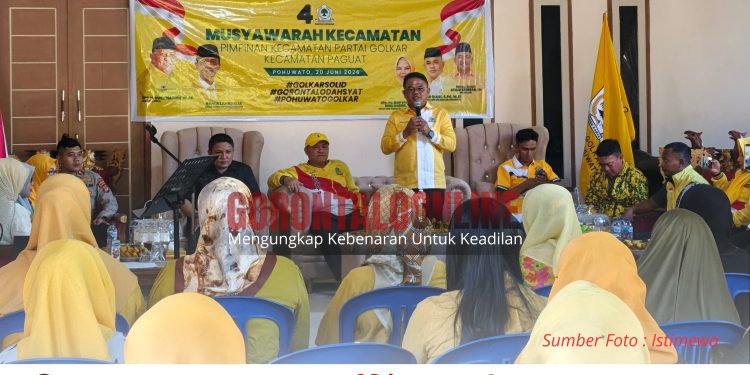 Nasir Giasi Calon Bupati Menggema di Muscam Partai Golkar di Paguat